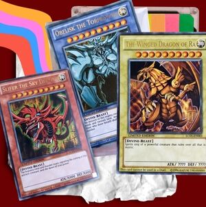 Yu-Gi-Oh! Ultra Rare Limited Edition Card LC01-EN001 LC01-EN002 And LC01-EN003
